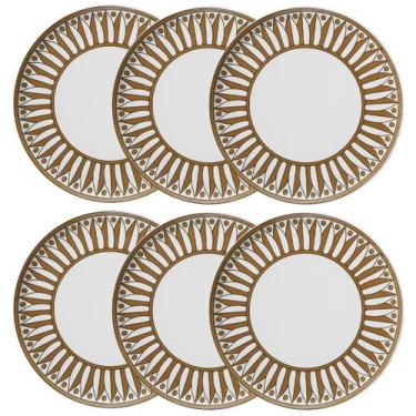 Imagem de Jogo de 6 Pratos Rasos 26 Cm Oxford Flat Atlas