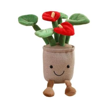 Imagem de Boneca De Pelúcia Em Forma De Flor De 10/35cm, Brinquedo De Simulação 