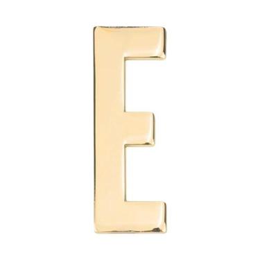 Imagem de Adesivos De Números De Casa Em Metal Autoadesivos 7x3cm Letras Do Alfa