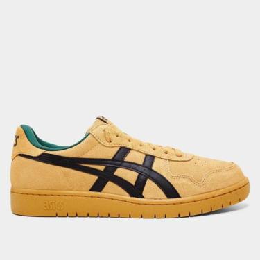 Imagem de Tênis Asics Japan S Camurça Masculino, Marrom, Preto, 42