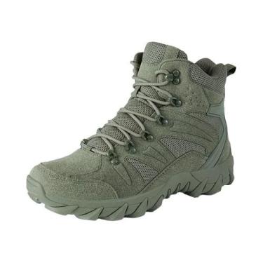 Imagem de Botas Táticas Masculinas Para Combate, Calçados Anti-desgaste Para Cam