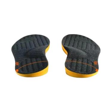 Imagem de Palmilhas Ortopédicas Unissex Com Suporte Para Arco, Para Pés Planos, 