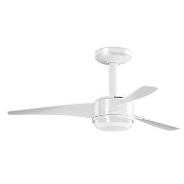 Imagem de Ventilador de Teto Mondial Maxi Air Control com Lustre, Controle Remoto e Função Exaustão - Branco