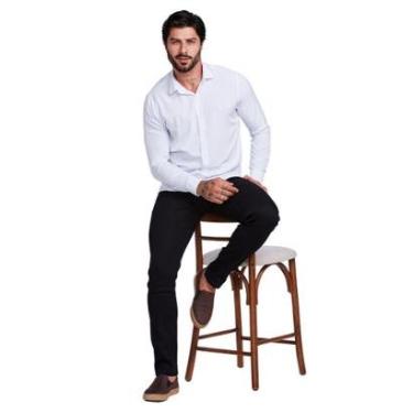 Imagem de Camisa Social Masculina Manga Longa-Masculino
