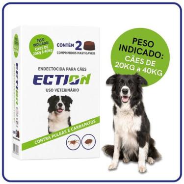 Imagem de Antipulgas e Carrapatos Ection 2 Comprimidos para Todas as Raças e Pes