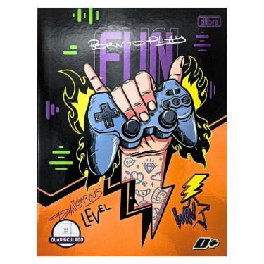 Imagem de Caderno Brochura Quadriculado 1x1 D+ Capa Dura 40 Folhas - Tilibra, GA