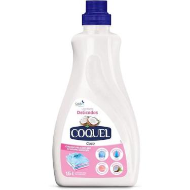 Imagem de Lava Roupas Líquido Coquel Coco 1,5L - Biodegradável, Dermatológico, C