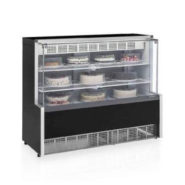 Imagem de Vitrine Refrigerada Gelopar Dupla Ação Aurora GPEA-140 R Preto - 220V