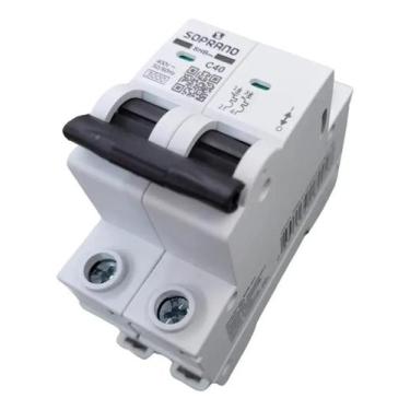 Imagem de Disjuntor Bipolar Duplo 10a, 16a,20a, 25a, 32a,40a, 50a, 63a - Congrat