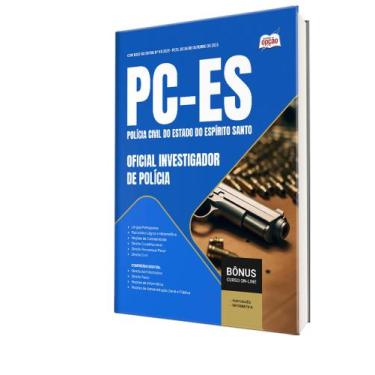 Imagem de Apostila PC-ES - Oficial Investigador de Polícia - Apostilas Opção