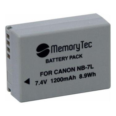 Imagem de Bateria NB-7L MemoryTec Compatível com Canon PowerShot G10 / G11 / G12