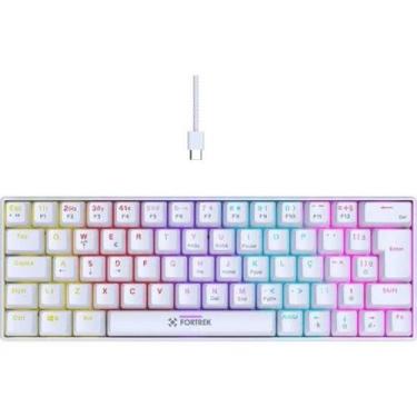 Imagem de Teclado Gamer Mecânico Fortrek Gravity 65 Compact Switch Outemu Red W 