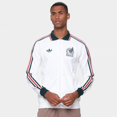 Imagem de Jaqueta Seleção México Away 2026 Hino Adidas Originals Masculina, Bran