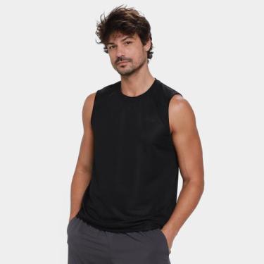 Imagem de Regata Fila Sports Light Masculina, Preto, P