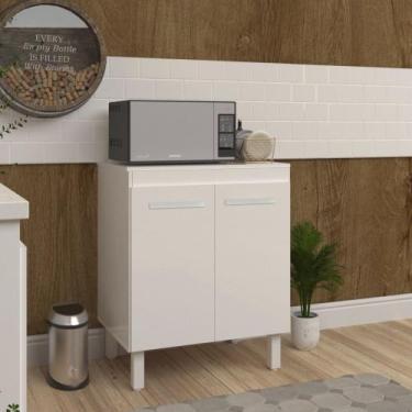 Imagem de Balcão de Cozinha Julia Para Forno ou Microondas Móvel Armário Funcion