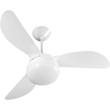 Imagem de Ventilador de Teto 3 Pás Ventisol Fênix Globo com 3 Velocidades  Branc