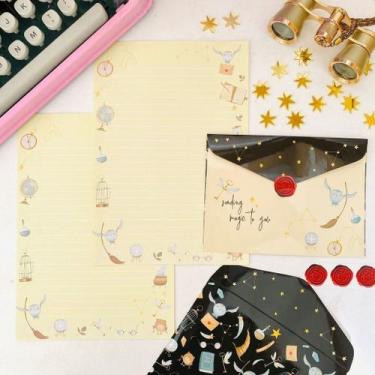 Imagem de Kit Papeis de Carta com Envelopes La Palomita - Magia - BUENDIA