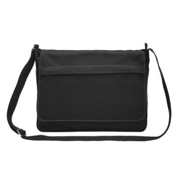 Imagem de Bolsa de Ombro Pasta Carteiro Transversal Executiva Trabalho Notebook 