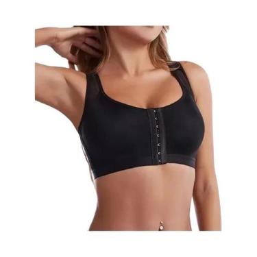 Imagem de Sutiã Colete Corretor De Postura Feminino Com Fecho Frontal S-5XL Push