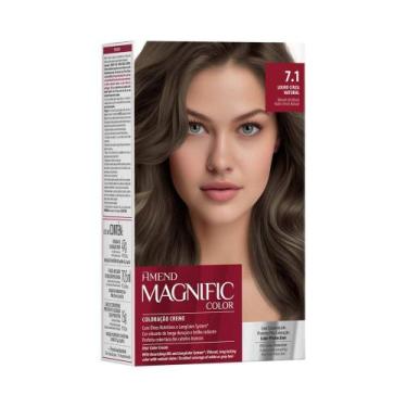 Imagem de Coloração Amend Magnific Color 7.1 Louro Cinza Natural