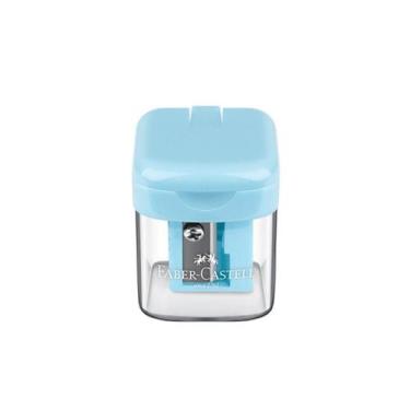 Imagem de Apontador Faber Castell Minibox Com Depósito, Azul