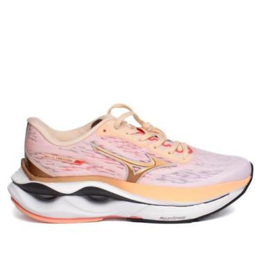 Imagem de Tênis Feminino Mizuno Wave Creation 26 Carbono Rosa Claro, Rosa claro,