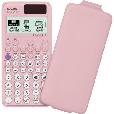 Imagem de Calculadora Científica Casio FX-991LACW Classwiz Visor de Alta Definição 1 Unidade Rosa