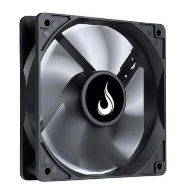 Imagem de Cooler Fan Rise Mode 120mm Preto 1500RPM 50CFM Molex 12V Ventoinha Gab