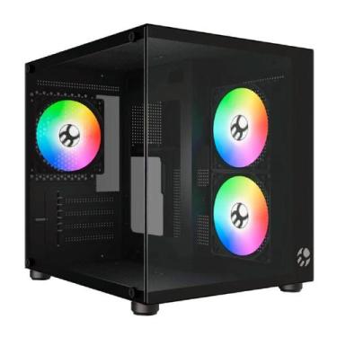 Imagem de Gabinete Gamer Bluecase BG-064 Pure Pro - Vidro Temperado - Micro ATX 