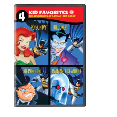 Imagem de 4 Kid Favorites: Adventures of Batman & Robin (DVD)