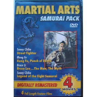 Imagem de Martial Arts Samurai Pack (Legend of the 8 Samurai, Street Fighter, Bruce Lee "The Man The Myth", Kung Fu: Punch of Death)
