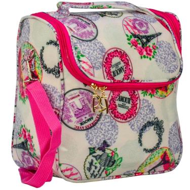 Imagem de Bolsa Feminina Necessaire Térmica Paris Branco CBRN16938