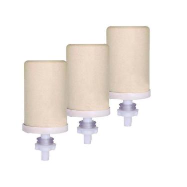 Imagem de Kit 3 Un Vela Filtro Declorante De Cerâmica Stéfani