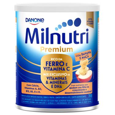 Imagem de Composto Lácteo Milnutri Premium Danone Vitamina de Frutas 760g 760g
