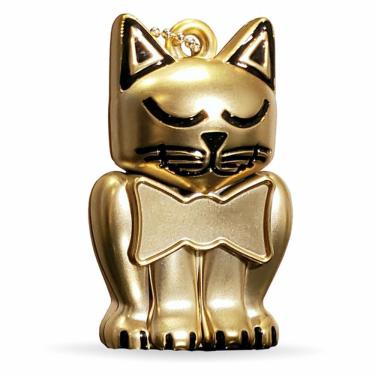 Imagem de Chaveiro Chavecat Ouro Fosco de Lembrança Pet Memory