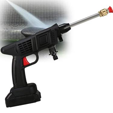 Imagem de Lavadora De Alta Pressão Sem Fio 24v, Limpador Portátil Com Acessórios, Bateria E Carregador Para Lavagem De Carros E Limpeza De Superfícies Com Bocal Ajustável,twobatteries