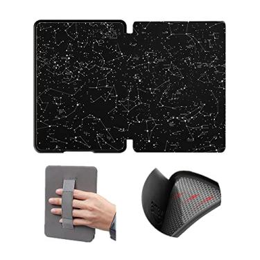 Imagem de Capa de silicone de 16 cm para Kindle Paperwhite 11ª geração 2021 apenas, capa protetora com despertar/hibernação automática e alça de mão
