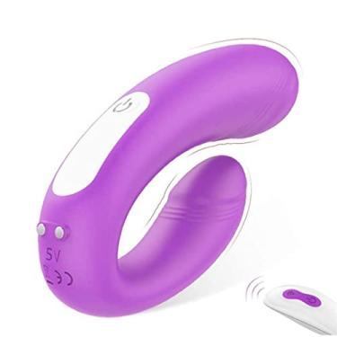 Imagem de Vibrador Para Casais e Mulheres Estimulador Clitótis e do Ponto G Controle Sem Fio Brinquedo Sexual Adulto 9 Velocidades Zatla