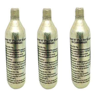 Imagem de Kit Conserto Pneu Bering (Refil 03 Garrafas De Co2 16G)