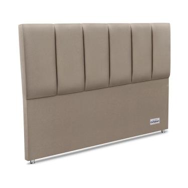 Imagem de Cabeceira South Linho Bege Queen 11x160x125 Linho