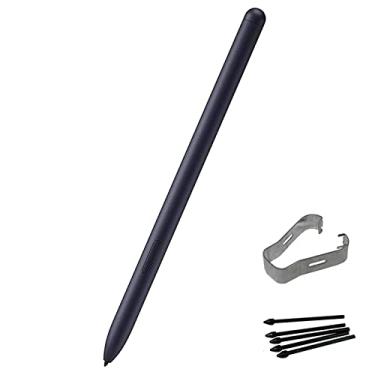 Imagem de Caneta Stylus de substituição Tab S7 S para Samsung Galaxy Tab Tab S7 S7+ Plus (EJ-PT870) S8 S8+ S8 Ultra Touch Pen + pontas/pontas (sem Bluetooth) (preto místico)