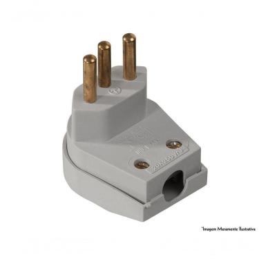 Imagem de Plug Macho Forte 2P+T 20A/250V Cz 39064 Pfpb20-3 C/10Pcs