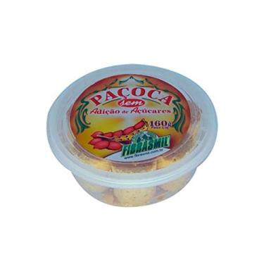 Imagem de 5 Unid Paçoca Rolha Sem Adição De Açúcar Fibrasmil 160g Cd