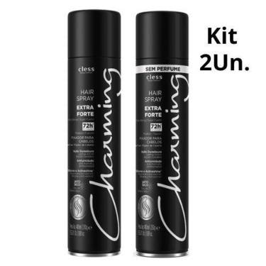 Imagem de Kit C/2 Hair Spray Charming Extra Forte 400 Ml 1 E 1 Sem