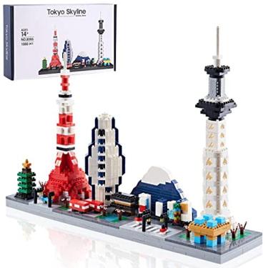 Imagem de COZYMASS Arquitetura Tokyo Skylines Building Blocks Colle