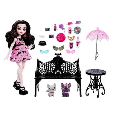 Imagem de Monster High, Boneca e jogo Draculaura Bite in The Park