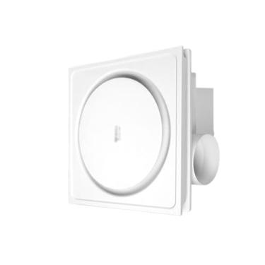 Imagem de Fã exausto Ventilador de teto integrado, exaustor poderoso para banheiro, duto de cozinha, exaustor, 30x30cm Ventiladores de ventilação