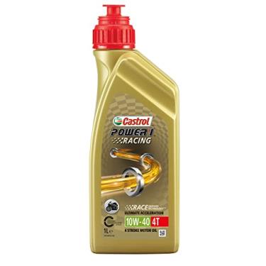 Imagem de Óleo de Moto Castrol Power 1 Racing 10w40 4T Sintético API S