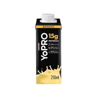 Imagem de Bebida Láctea Uht Com 15G De Proteínas Yopro - Banana Sem Lactose Zero