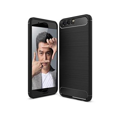 Imagem de Capa para Huawei Honor 9, capa de material de fibra de carbono, macia, antiderrapante, antiimpressões digitais, capa totalmente protetora para Huawei Honor 9